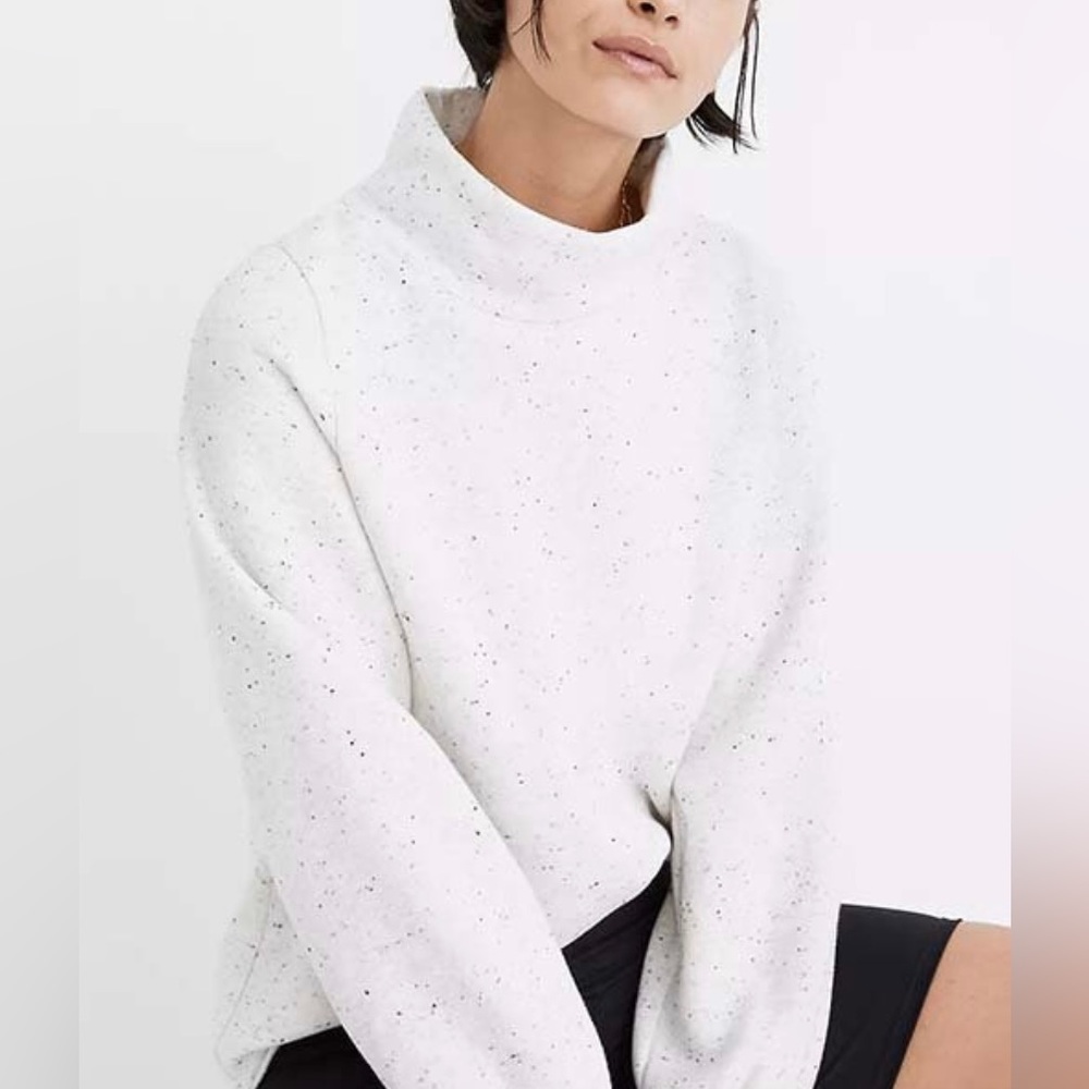 NWT- Madewell Donegal Mist Betterterry Pullover